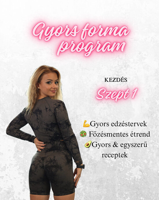 Gyors forma program